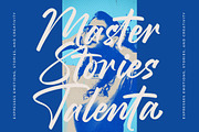 Stagets Thiender Bold Handwritten, a Script Font by stylishtype.co (Thumbnail 14 of 20)