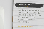 Boyrun - Handwritten Font, a Handwritten Font by Weape Studio (Thumbnail 10 of 10)