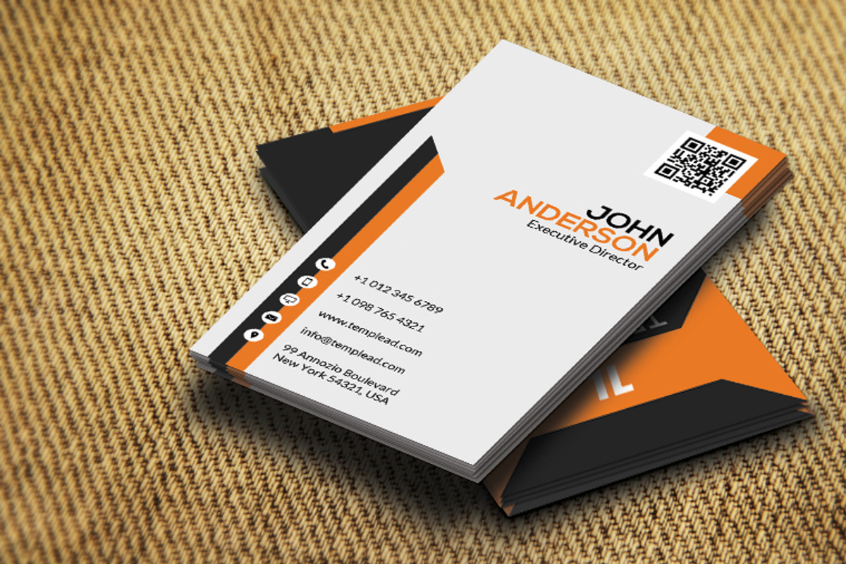 Corporate Business Card CM182, a Business Card Template by annozio (Photo 2 of 3)