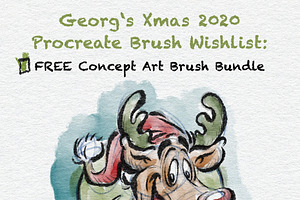XMAS 2020 Bundle: 150+ Brushes