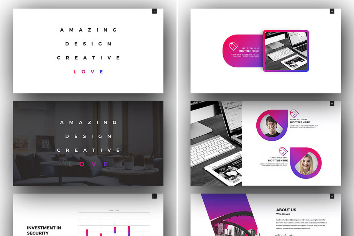 Stack PowerPoint Template, a Presentation Template by iHemalaya (Photo 4 of 11)