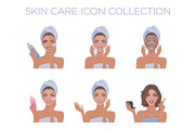 Skin Care Rituals. Day&Night., a Healthcare Illustration by VioSilent (Thumbnail 5 of 9)