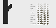 Fragments Grotesque, a Sans Serif Font by Rudolf Horaczek (Thumbnail 3 of 6)