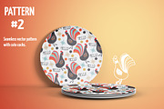 5 PATTERNS IN SLAVIK STYLE. VECTOR., a Pattern Graphic by SIMPLE_PICTURE (Thumbnail 5 of 13)