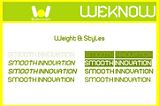 smooth innovation font, a Font by weknow (Thumbnail 7 of 8)