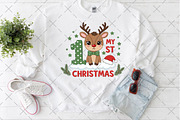 Baby First Christmas PNG, an Illustration by Craft Nest (Thumbnail 3 of 6)