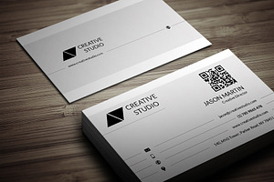 Clean & Flat Business Card