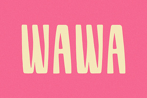 Wawa I A Relaxed Sans Serif, a Sans Serif Font by Taylor Penton