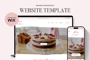 Wix Website Template for Bakery, a Wix Template by Ton Rêve Design Studio