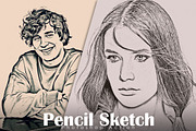 25 Sketch Action Bundle!, an Action Add-On by Vatdesign (Thumbnail 6 of 11)
