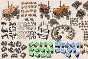 Isometric Ancient City Pack, an Object Graphic by Beatheart Creative Studio (Thumbnail 70 of 77)