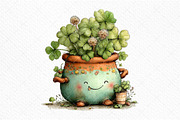 Whimsical St Patrick's Day Clipart, an Illustration by Craft Nest (Thumbnail 10 of 11)