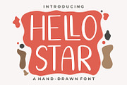 Hello Star | EXTRA SHAPES, a Sans Serif Font by Good Java Studio (Thumbnail 1 of 9)