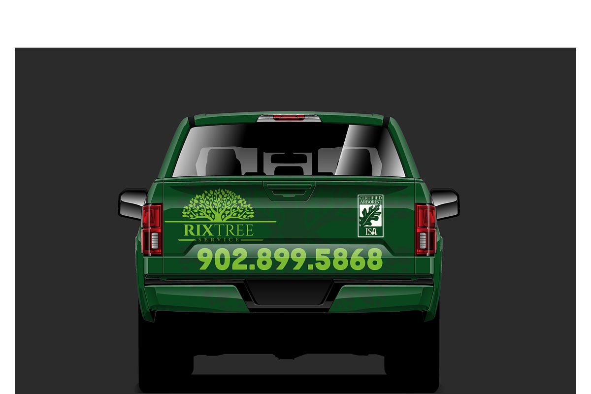 Custom Tree Service Truck Design, a Work Illustration by CarWrap design (Photo 3 of 3)