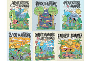 Adventure awaits: 10 illustration, a Person Illustration by gunaonedesign (Thumbnail 2 of 8)