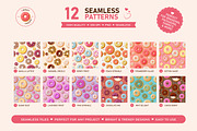 Donut Illustration & Branding Kit, an Object Graphic by Multigon (Thumbnail 3 of 6)