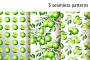 Lime citrus. Watercolor collection, a Food Illustration by Daria Ustiugova (Thumbnail 21 of 21)