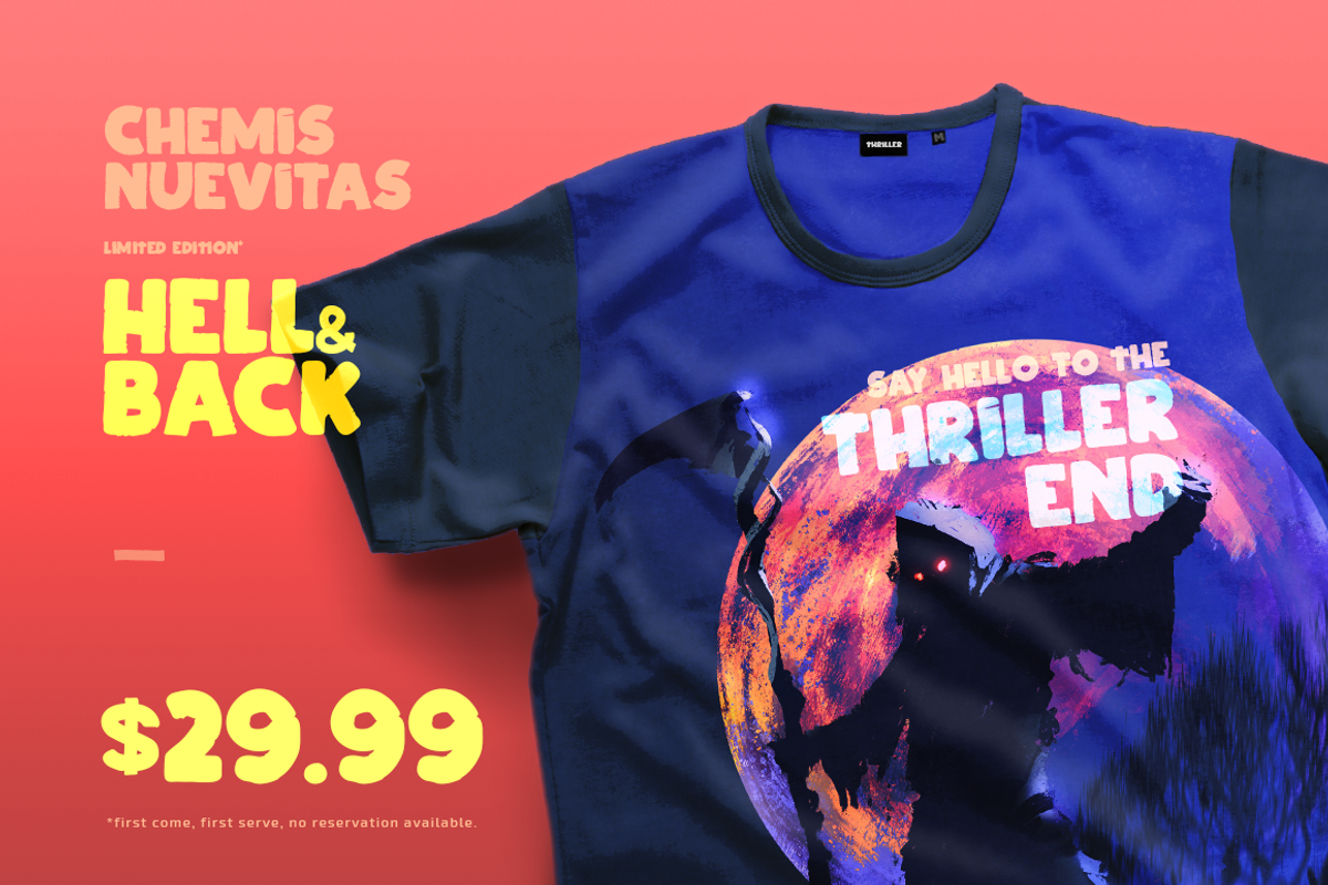 Cipitillo Scary Font preview 6