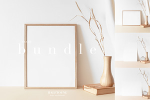 Styled Frame & Poster Mockup Bundle