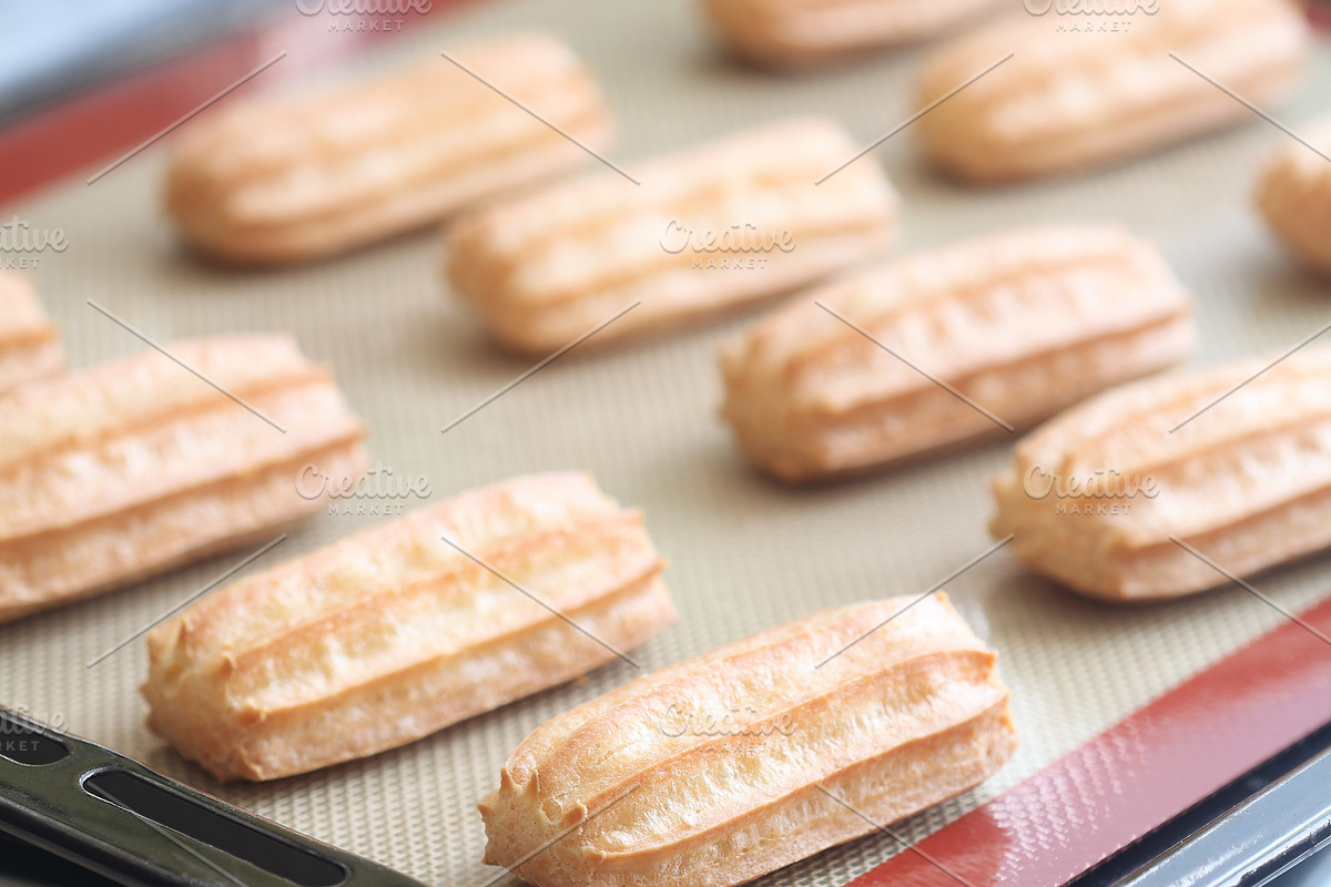 Perfect Eclairs (choux pastry dough), a Food & Drink Photo by Miuda21 (Photo 2 of 2)