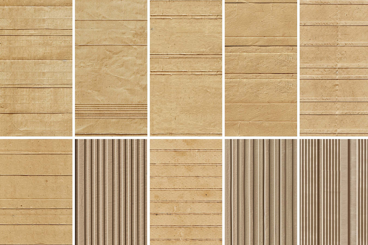 Cardboard Seamless Texture, Brown, a Pattern Graphic by BrushstrokeArtGB (Photo 7 of 11)