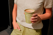 Takeaway Paper Coffee Cup Mockup, a Cups & Container Mockup by The Rose Project (Thumbnail 1 of 3)