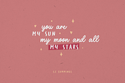 Secret Admirer handwritten font duo, a Script Font by Bluestudio (Thumbnail 5 of 16)