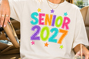Graduation Class Senior 2027, a Seasonal Illustration by Rose Art (Thumbnail 2 of 4)