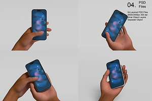 High-Quality IPhone Mockup, an Advertising Mockup by safrizalstudio