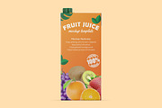 Fruit Juice Packaging Box Mockup, a Packaging Mockup by Dev.Rawat21 (Thumbnail 3 of 4)