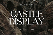 Castle Display Serif Display Font, a Serif Font by UICreative (Thumbnail 1 of 13)