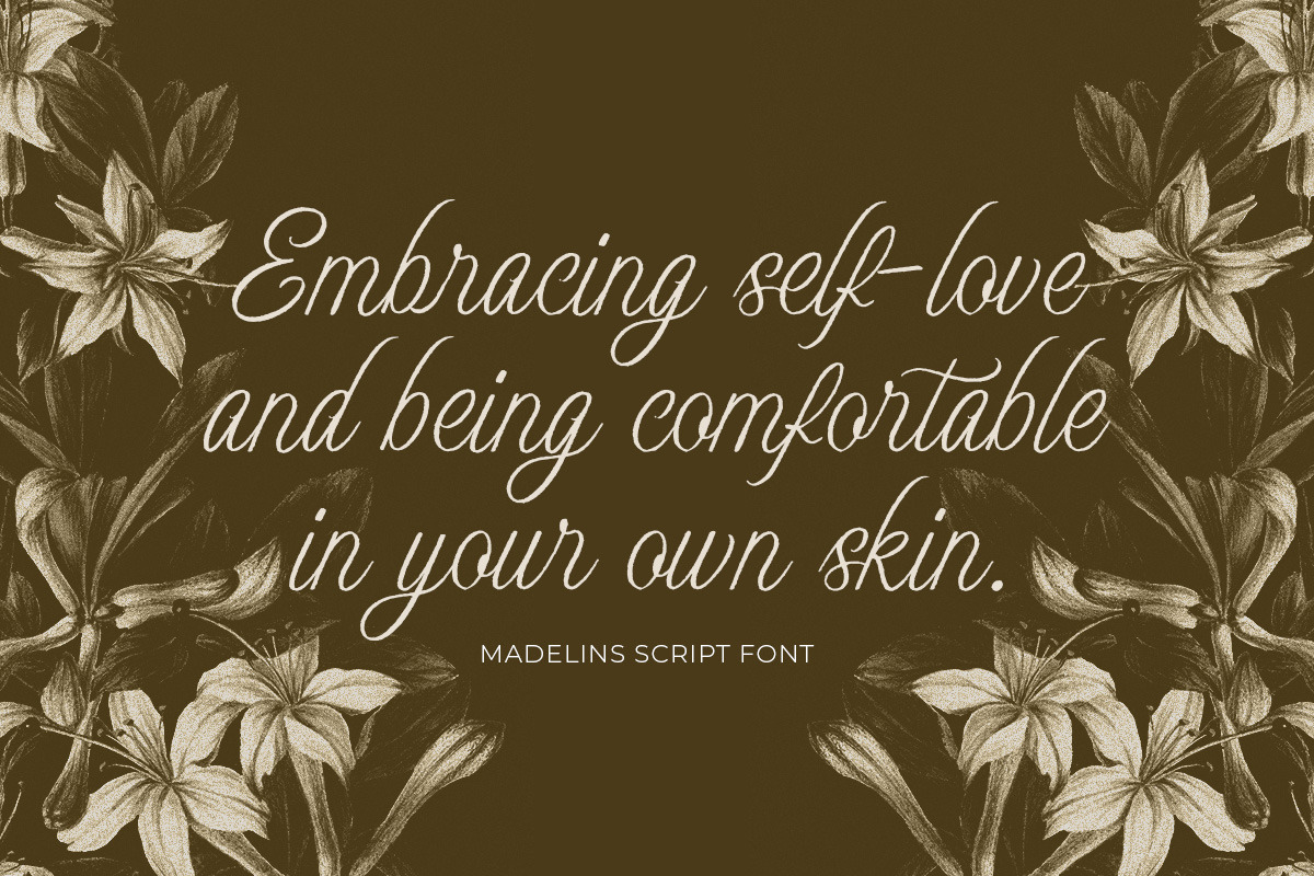 Madelins Script, a Script Font by Littlehand (Photo 4 of 9)