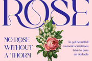 GLAMOUR BRAINS - By Haksen, a Serif Font by Haksen (Thumbnail 3 of 17)