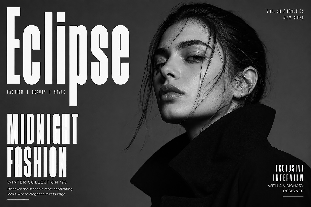 Eclipse, a Serif Font by Wow Magic (Photo 1 of 6)