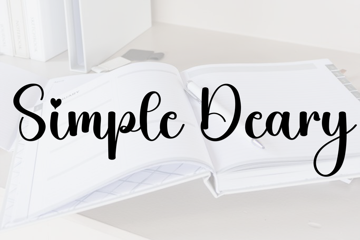 Simple Babyish, a Handwritten Font by FreshTypeINK (Photo 8 of 8)