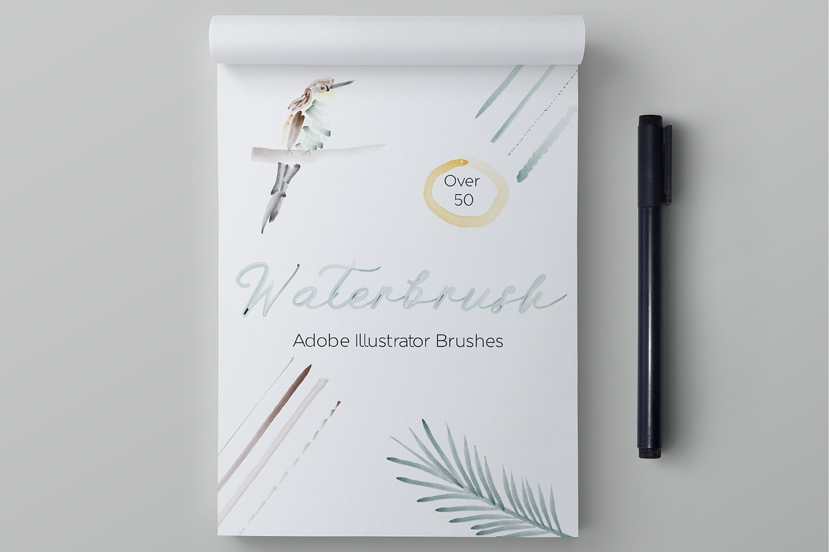The Ultimate Waterbrush Bundle, a Brush Add-On by CL Creative Studio (Photo 1 of 5)
