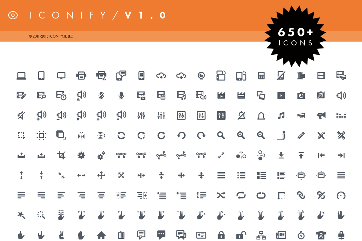 650 Icons of Everyday Objects, an Icon by Iconify.it (Photo 2 of 5)