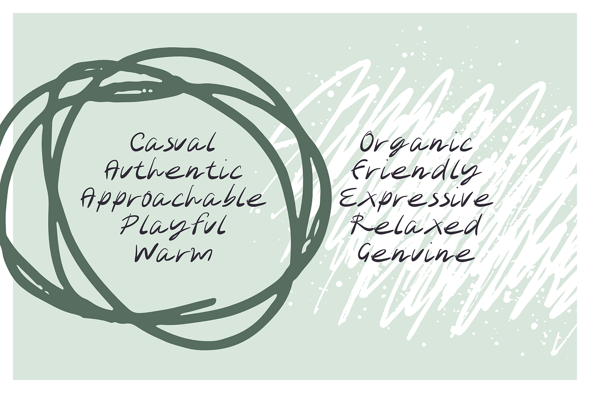 Proto Handscript, a Font by Crafted by AKD (Photo 7 of 10)