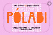 Pólabi - Wabisabi Style, a Sans Serif Font by Setara Langit CreativeStd (Thumbnail 1 of 9)