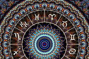 30 mystic zodiac signs circles, an Object Graphic by tkdesign (Thumbnail 25 of 31)