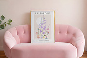 Pink Sofa | Frame Mockup 3x4 Ratio, a Household Mockup by isjakimockups (Thumbnail 4 of 8)