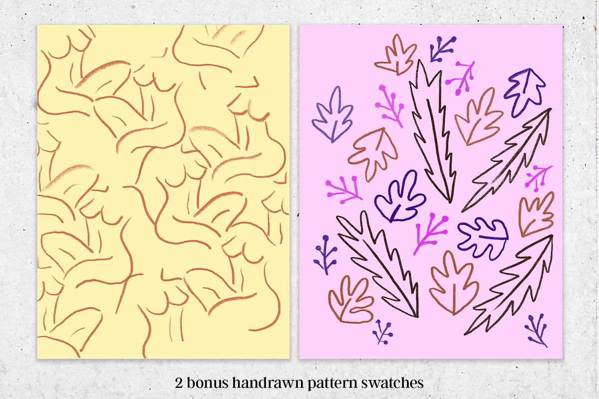 Artsy line drawings and shapes, an Illustration by Negative Space (Photo 9 of 9)