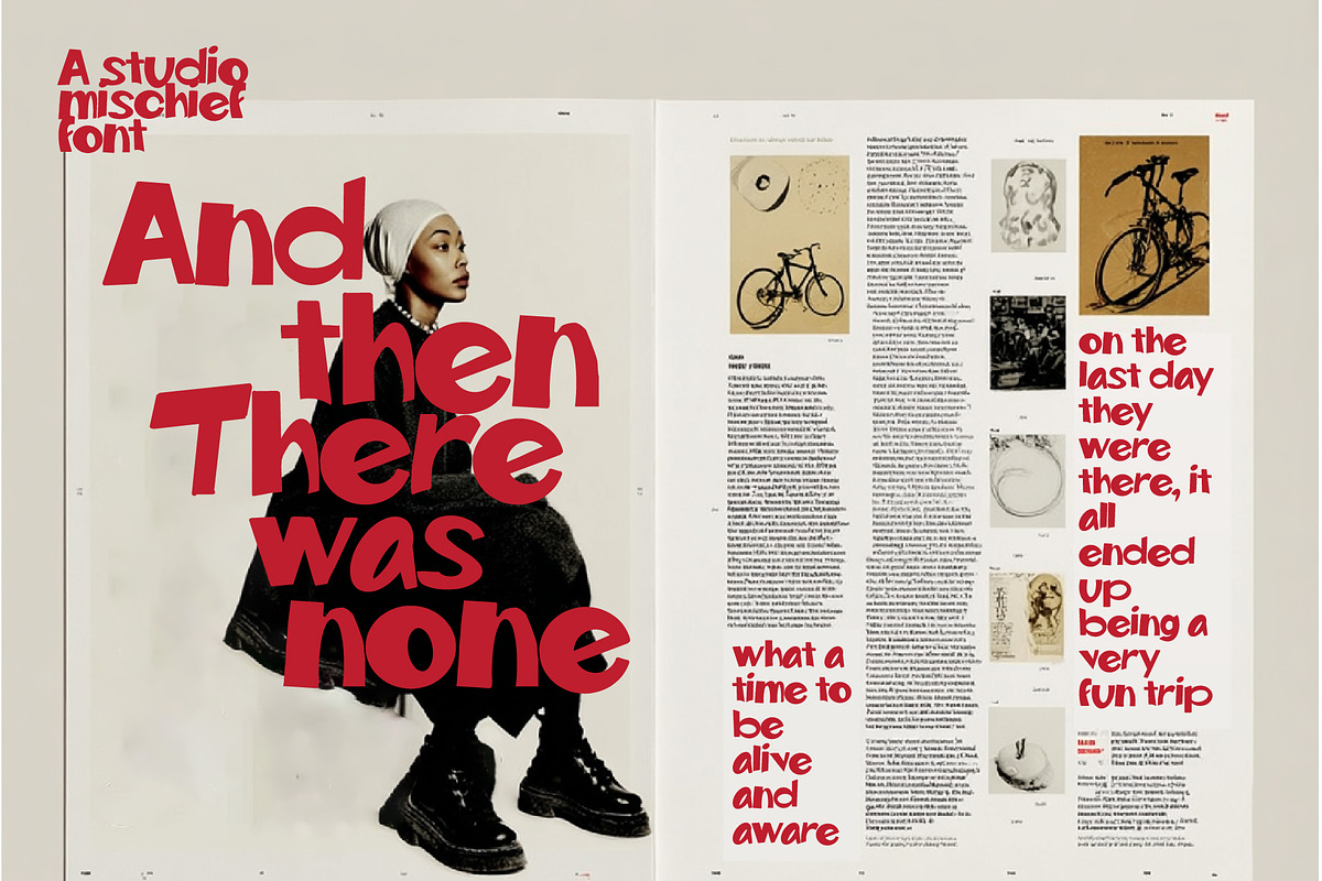 Thick Boi Handwritten Display, a Font by Studio Mischief (Photo 8 of 12)
