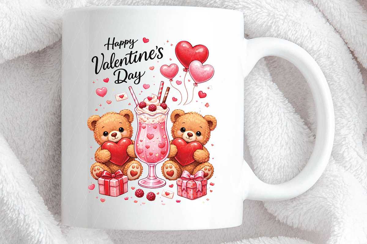 Valentines Day PNG, Happy Valentine', an Illustration by DreamPrint404 (Photo 3 of 6)