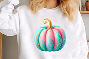 Brush Stroke Pumpkin Clipart Bundle, an Illustration by SinaCreation (Thumbnail 4 of 7)