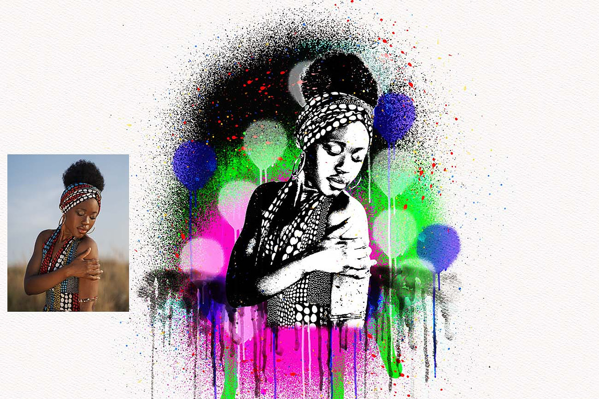 Sketch, Watercolor & Spray Paint, a Brushes & More by Studio Retouch (Photo 10 of 13)