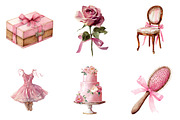 Watercolor Ballet Whisper Clipart, an Illustration by Design Market (Thumbnail 2 of 3)