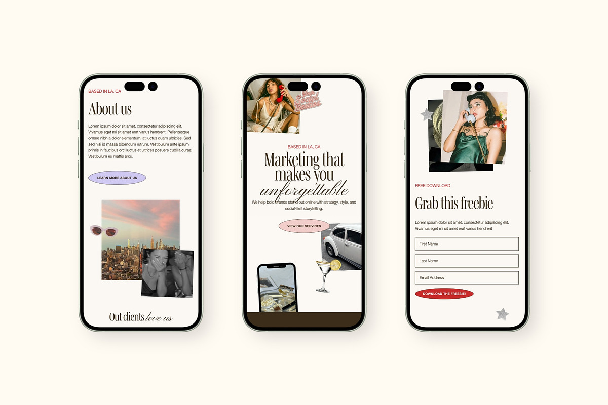 Squarespace 7.1 Template: Josie, a Squarespace Template by Big Cat Creative (Photo 4 of 4)