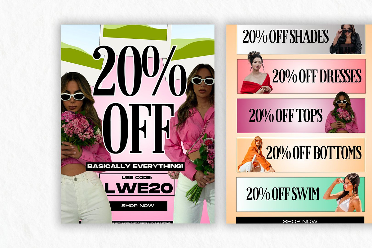 TRENDY | Fashion Email Templates, a Marketing Template by BossyByNature Designs (Photo 4 of 4)
