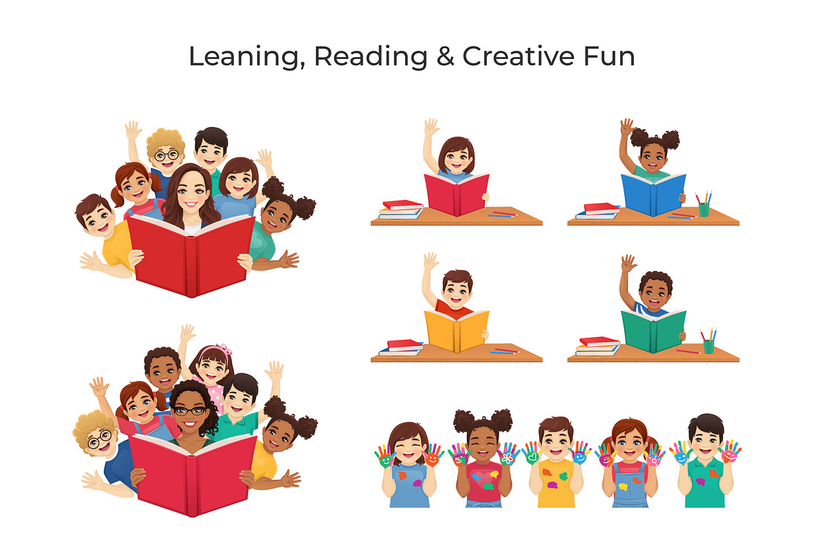 School & Education Illustration kit, an Education Illustration by Volha Hlinskaya (Photo 5 of 7)